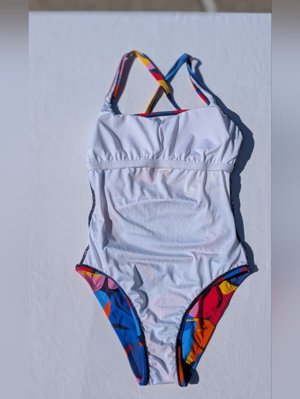 Nautica Girls' Bright Multicolor One-Piece Swimsuit Size XS - Picture 10 of 14